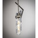 Milano 1 Light 5.5 inch Polished Nickel Single Pendant Ceiling Light