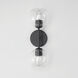 Knox 2 Light 17 inch Black Wall Sconce Wall Light