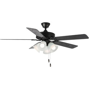Basic-Max 52 inch Black/Walnut/Pecan Indoor Ceiling Fan