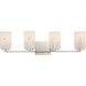 Dart 4 Light 29.75 inch Bathroom Vanity Light