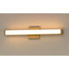 Spec LED 24 inch Gold Bath Vanity Wall Light