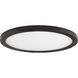Wafer LED 7 inch Bronze Flush Mount Ceiling Light
