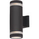 Lightray LED 12 inch Architectural Bronze Outdoor Wall Mount