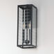 Magnus 2 Light 17 inch Black Outdoor Wall Mount