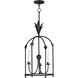 Paloma 3 Light 15 inch Anthracite Entry Foyer Pendant Ceiling Light