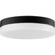 Tuner LED 7 inch Black Flush Mount Ceiling Light
