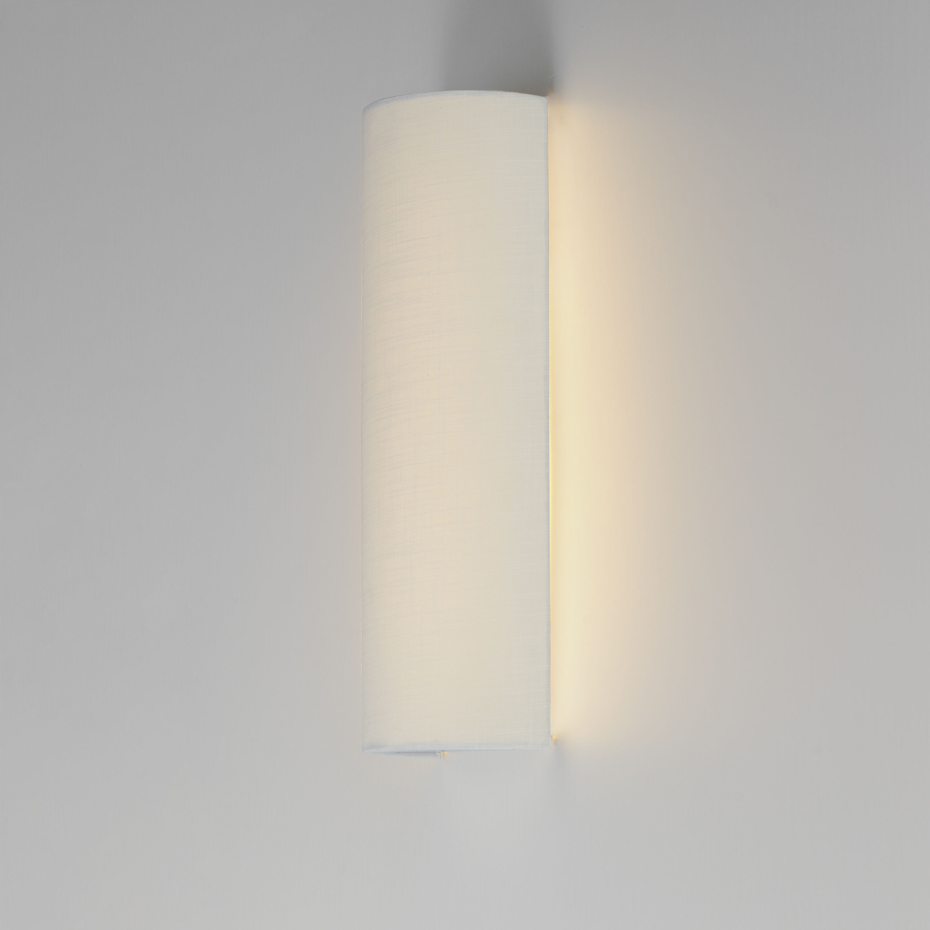 Prime Wall Sconce Wall Light in White Linen