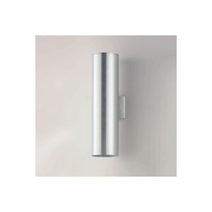 Outpost 2 Light 22 inch Brushed Aluminum Outdoor Wall Mount