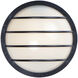 Bulwark LED 10.25 inch Black Outdoor Wall Mount