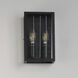 Magnus 2 Light 10.5 inch Black Outdoor Wall Mount
