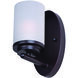 Corona 1 Light 6 inch Oil Rubbed Bronze Bath Vanity Wall Light in Frosted