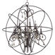 Orbit 12 Light 40 inch Oil Rubbed Bronze Single Pendant Ceiling Light