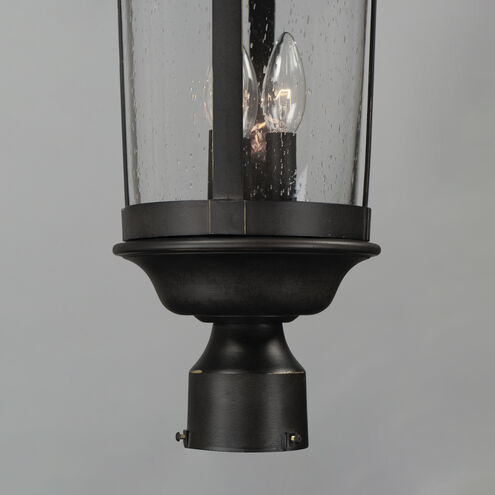 Dover DC 3 Light 21 inch Bronze Outdoor Pole/Post Lantern