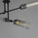 Equilibrium LED 36 inch Black Single Pendant Ceiling Light