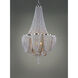 Chantilly LED 22 inch Polished Nickel Single-Tier Chandelier Ceiling Light