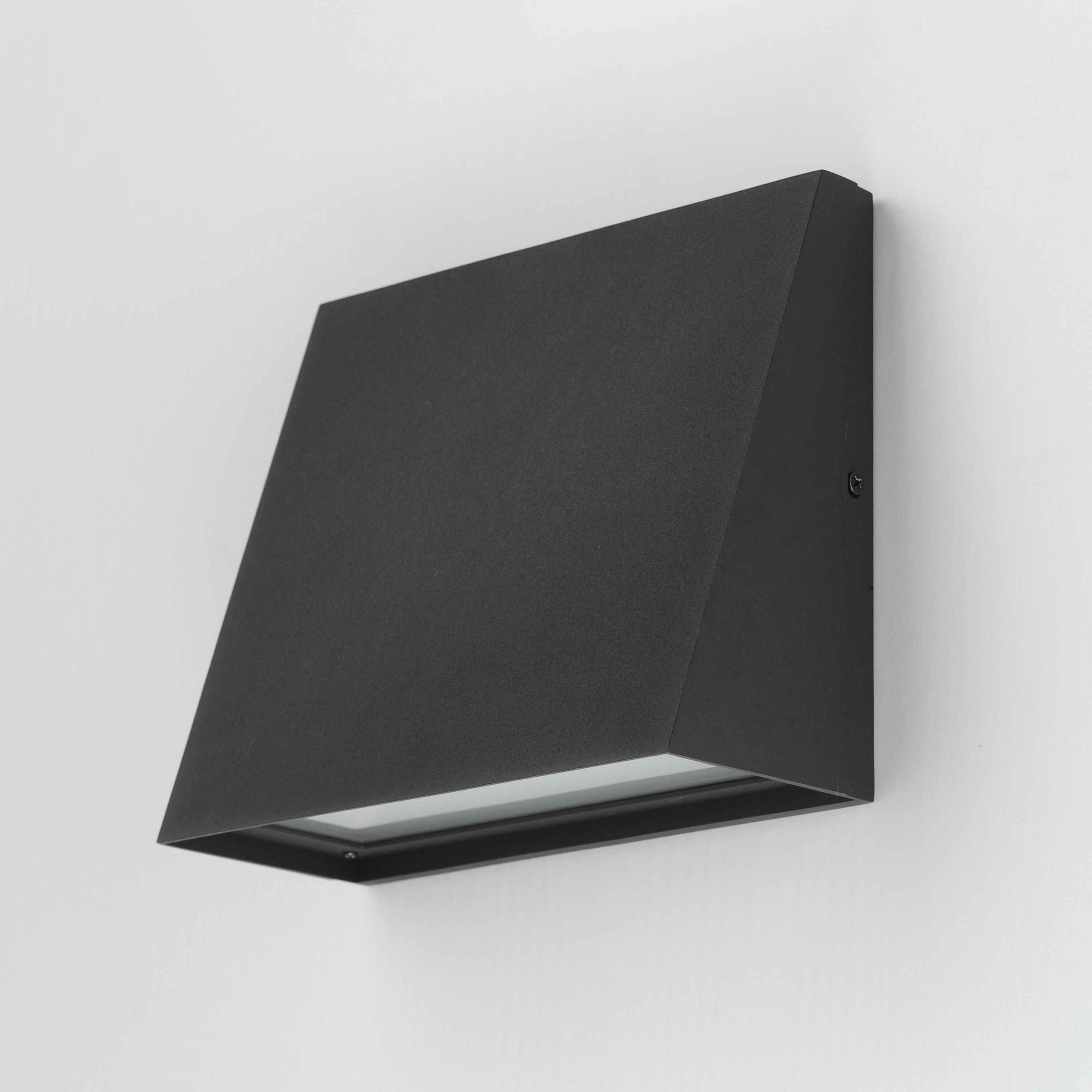 Pathfinder LED 8 inch Black Outdoor Wall Mount