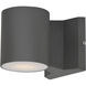 Lightray LED 4 inch Architectural Bronze Outdoor Wall Mount
