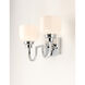 Swale 2 Light 17 inch Polished Chrome Bath Vanity Wall Light