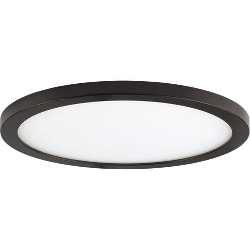 Wafer LED LED 10 inch Bronze Flush Mount Ceiling Light