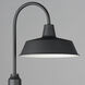 Pier M 1 Light 20.25 inch Black Outdoor Post Lantern, Post Lantern