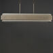 Seacliff 7 Light 60 inch Natural Aged Brass Linear Pendant Ceiling Light
