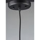 Early Electric 1 Light 5 inch Black and Antique Brass Single Pendant Ceiling Light