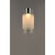 Scope LED 4.5 inch Polished Chrome Single Pendant Ceiling Light