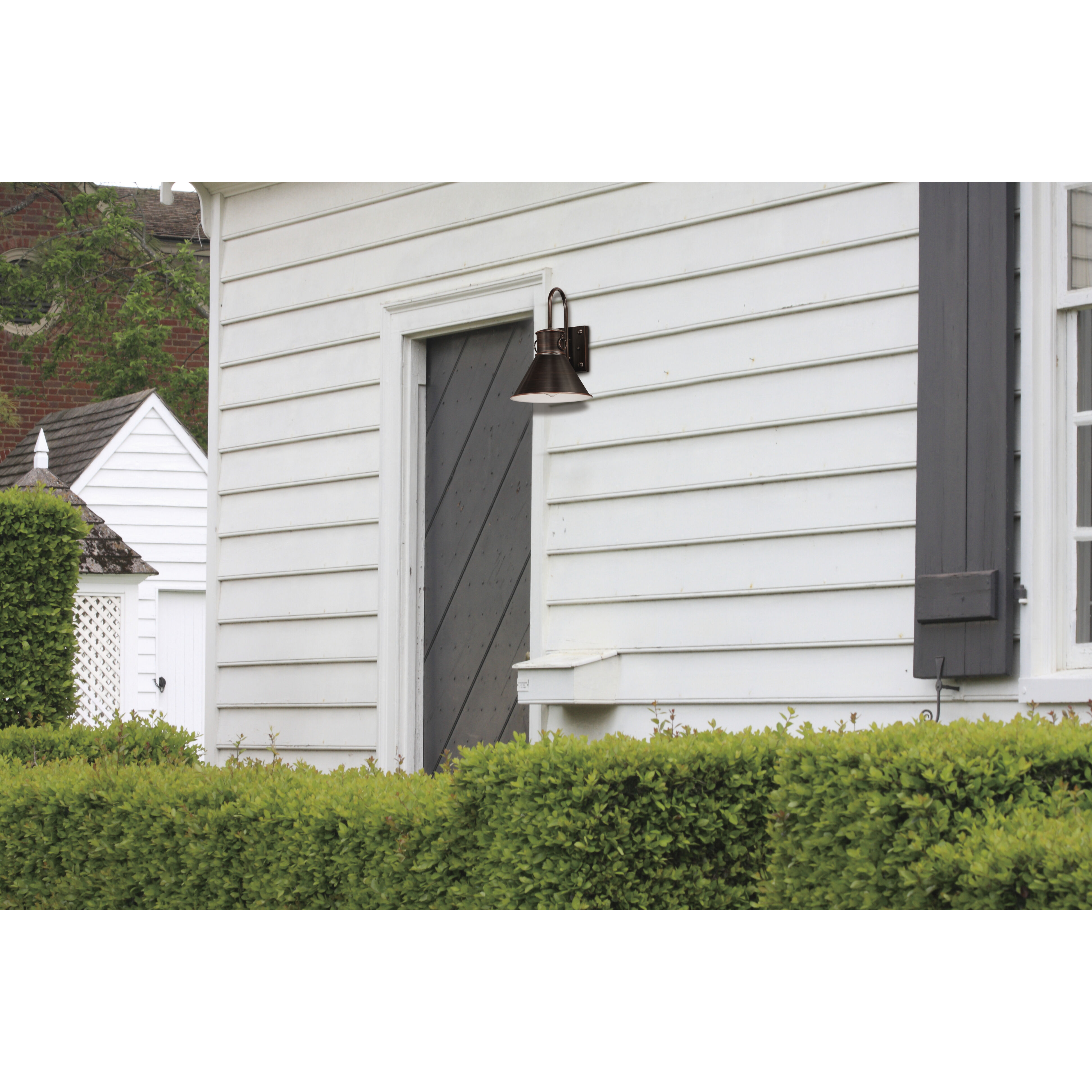 Telluride 1 Light 12 inch Oriental Bronze Outdoor Wall Mount