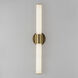 Tubo LED 30 inch Natural Aged Brass Bath Vanity Wall Light