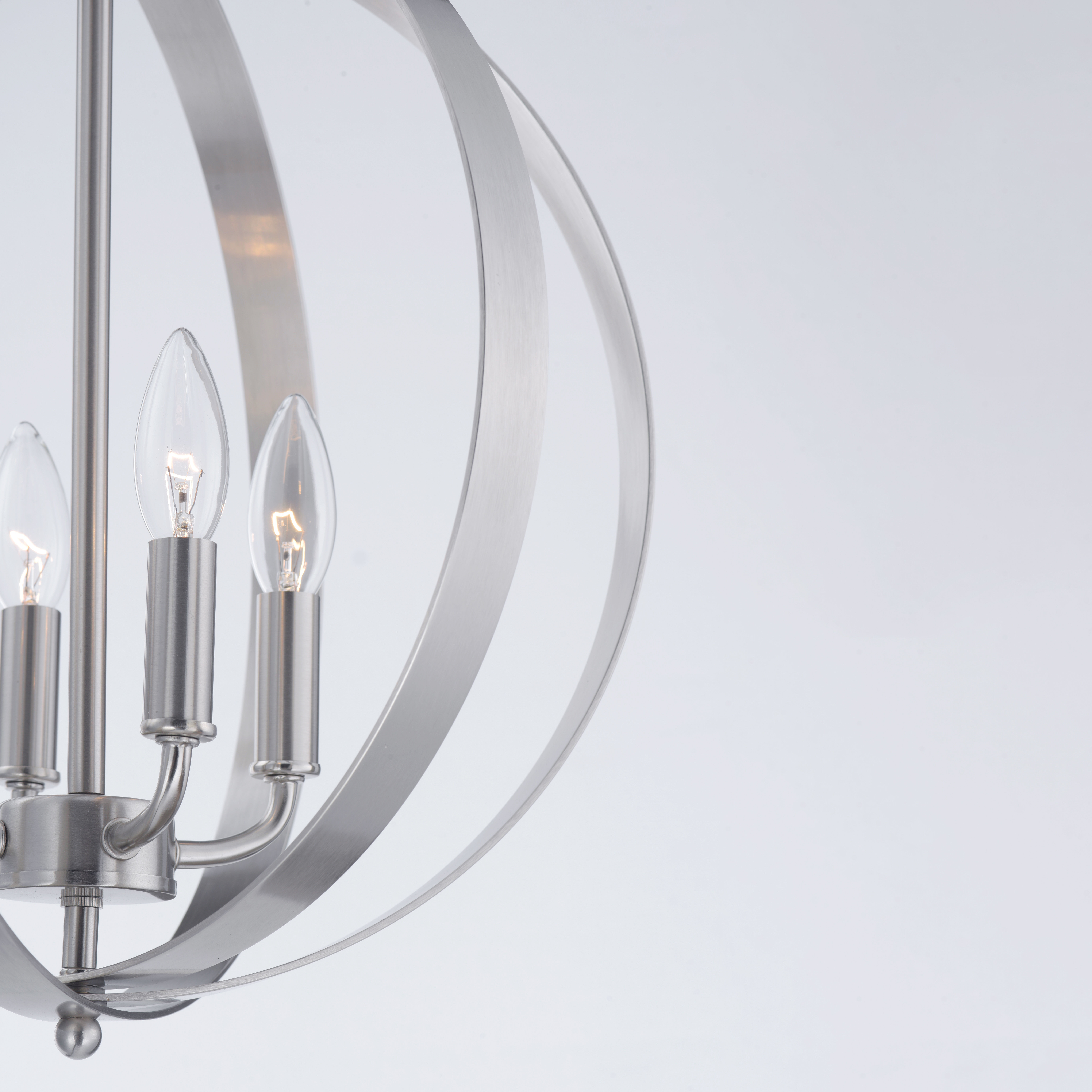 Provident 4 Light 16 inch Satin Nickel Single Pendant Ceiling Light