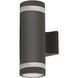 Lightray LED 12 inch Architectural Bronze Outdoor Wall Mount