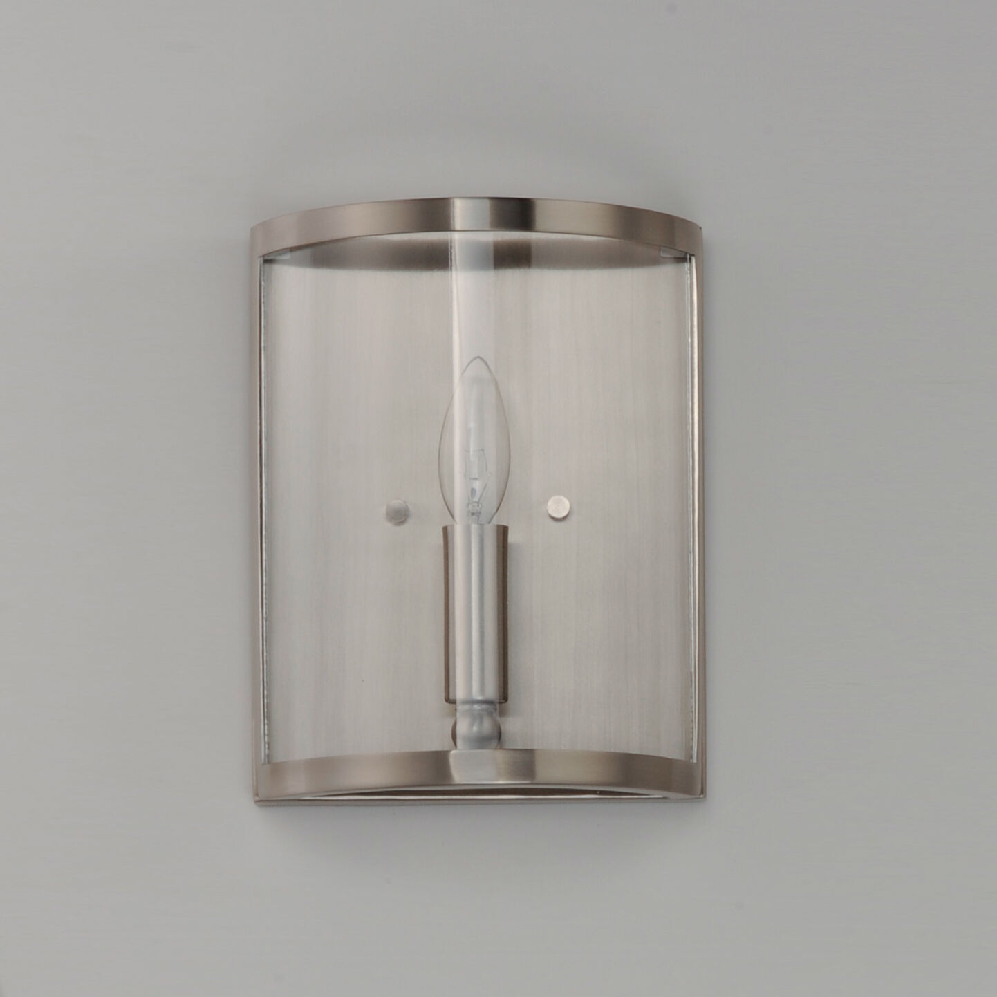 Sentinel 1 Light Satin Nickel Wall Sconce Wall Light