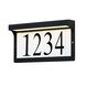 Address LED 7 inch Black Address Light Frame