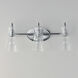Ava 3 Light 22 inch Polished Chrome Bath Vanity Light Wall Light