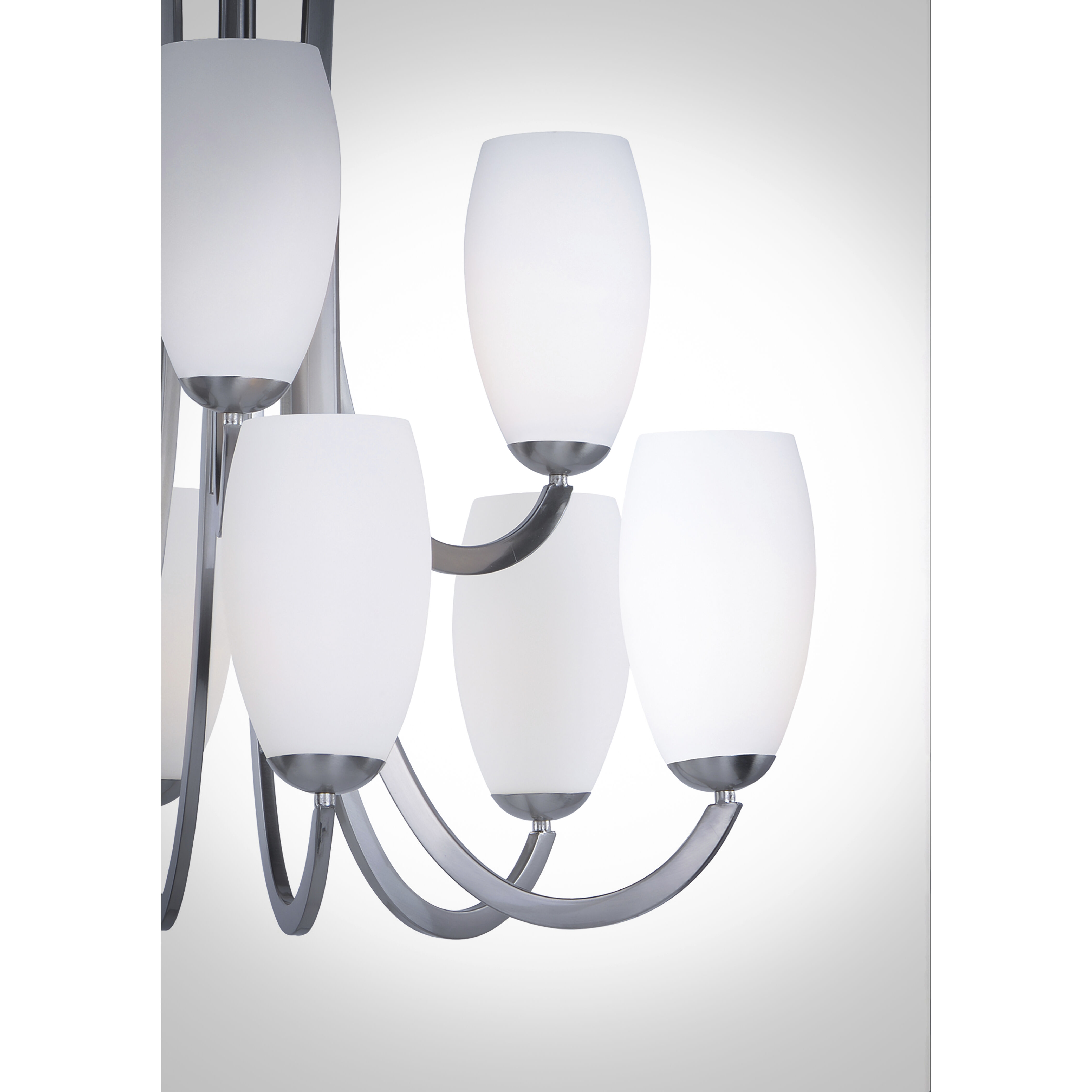 Taylor 9 Light 31.5 inch Satin Nickel Chandelier Ceiling Light