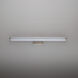 Rail LED 24 inch Satin Nickel Bath Vanity Wall Light