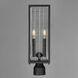 Magnus 2 Light 19.5 inch Black Outdoor Pole/Post Mount