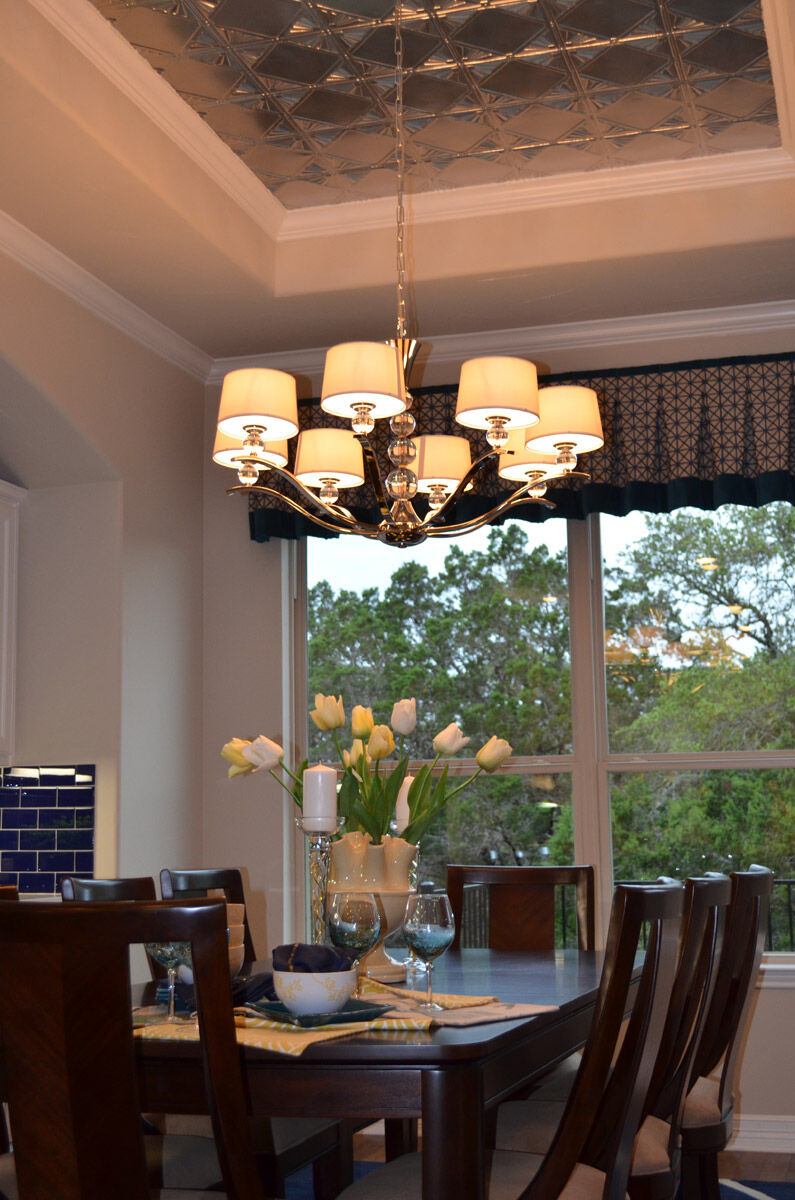 Rondo 8 Light 38.75 inch Polished Nickel Multi-Tier Chandelier