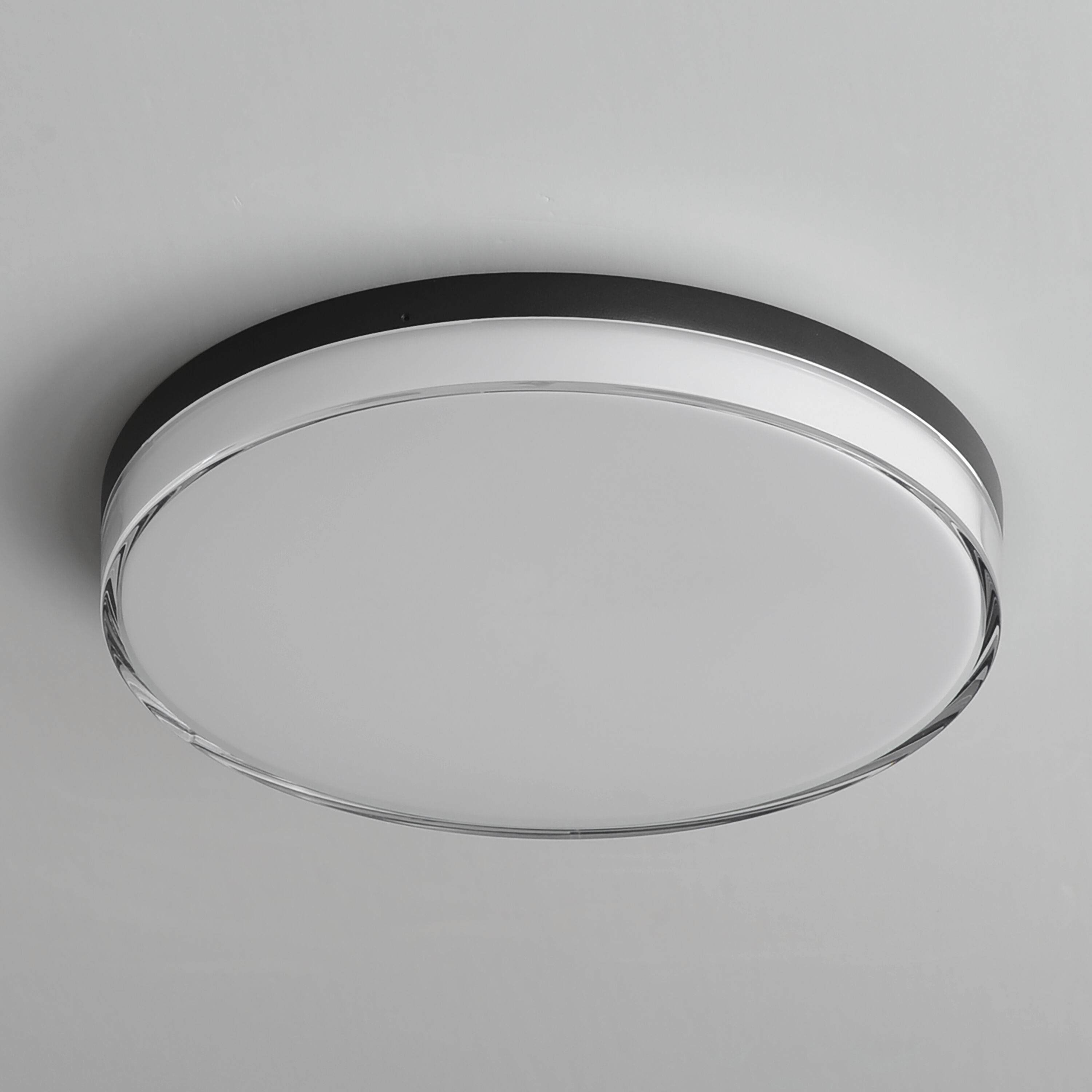 Edge LED 11 inch Black Flush Mount Ceiling Light