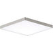 Trim LED 10.5 inch Satin Nickel Flush Mount Ceiling Light