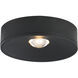 Caldera LED 5.25 inch Black Semi-Flush Mount Ceiling Light