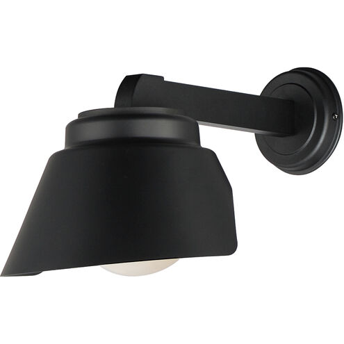 Habit 1 Light 10.25 inch Black Outdoor Wall Mount