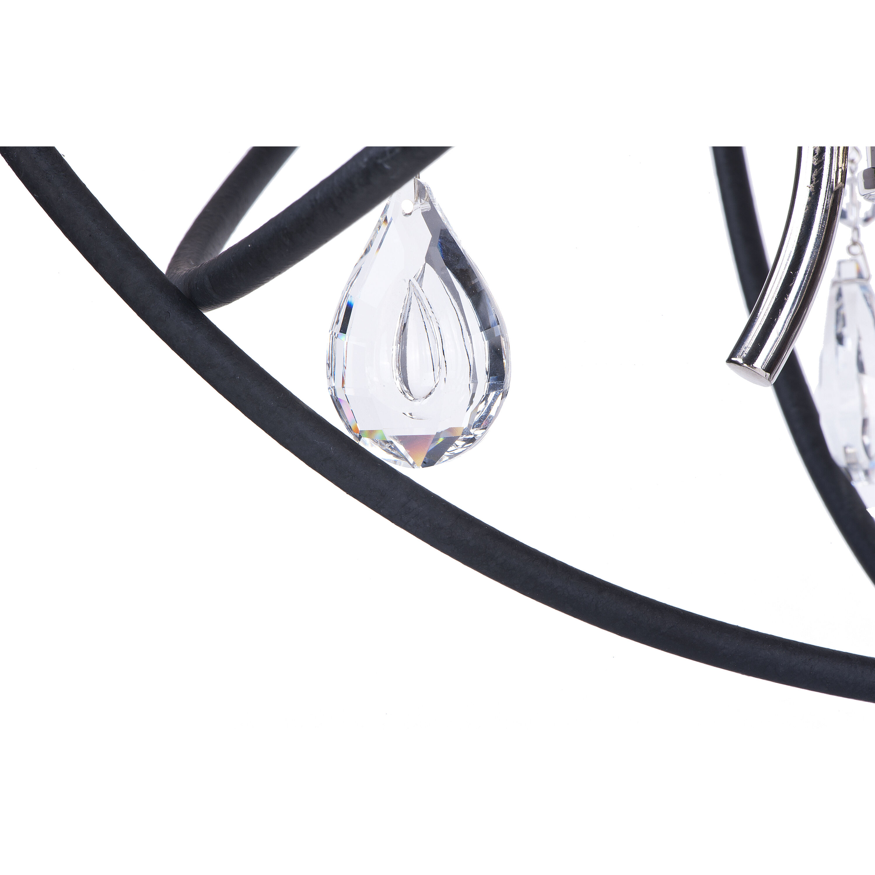 Orbit 4 Light 19 inch Anthracite/Polished Nickel Chandelier Ceiling Light in Anthracite and Polished Nickel, Candelabra