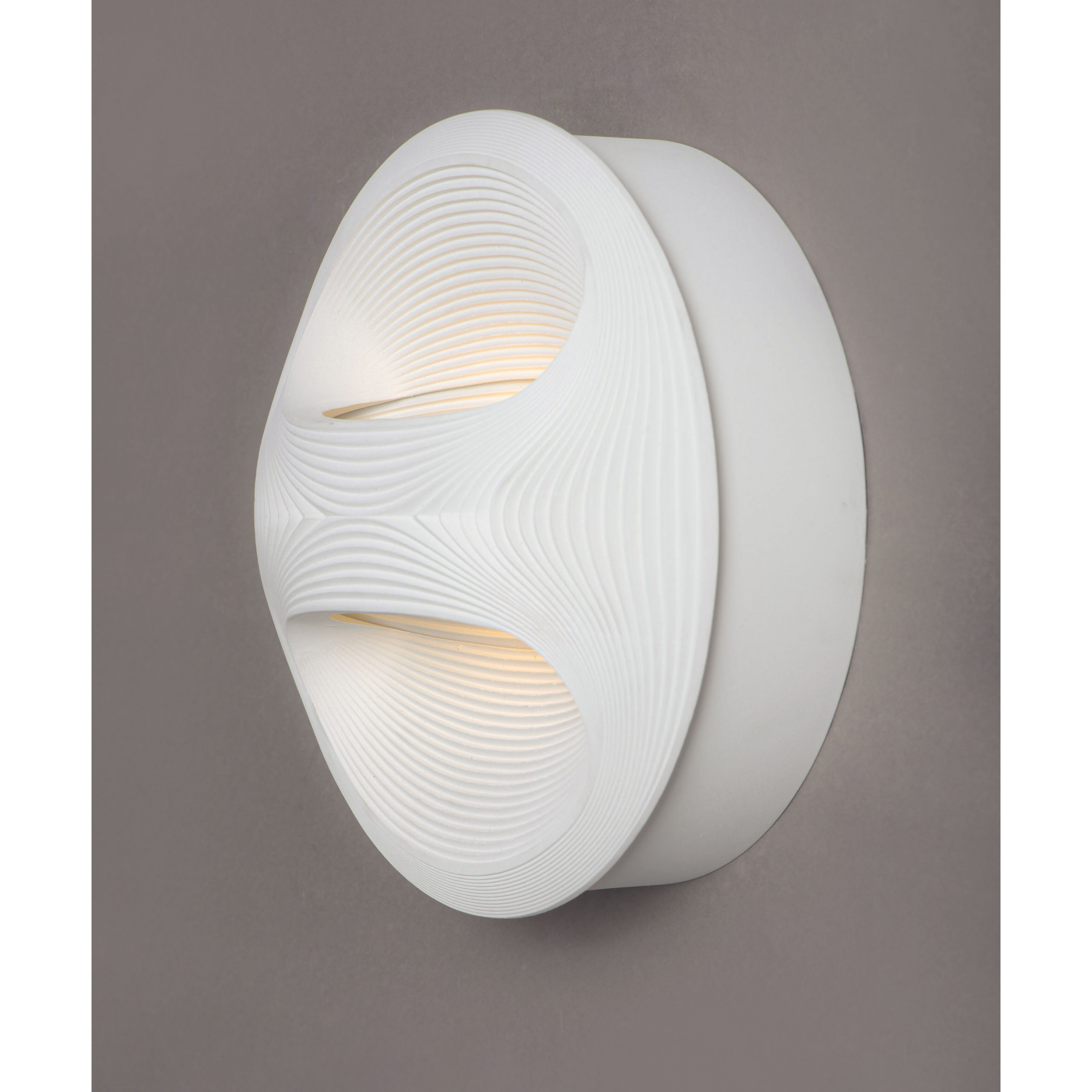 Influx LED 10 inch White Outdoor Flush Mount