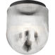 Dune 4 Light 15.75 inch Black Semi-Flush Mount Ceiling Light