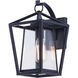 Artisan 1 Light 14 inch Black Outdoor Wall Mount