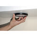 Wafer LED 10 inch Bronze Flush Mount Ceiling Light