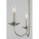 Logan 3 Light 15.5 inch Satin Nickel Multi-Light Pendant Ceiling Light