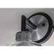 Vessel 2 Light Black and Brushed Aluminum Wall Sconce Wall Light