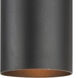 Outpost 2 Light 22 inch Black Outdoor Wall Mount